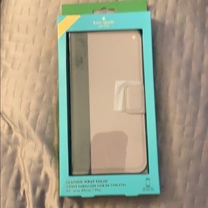 Kate spade new in box iPhone 7 Plus leather case